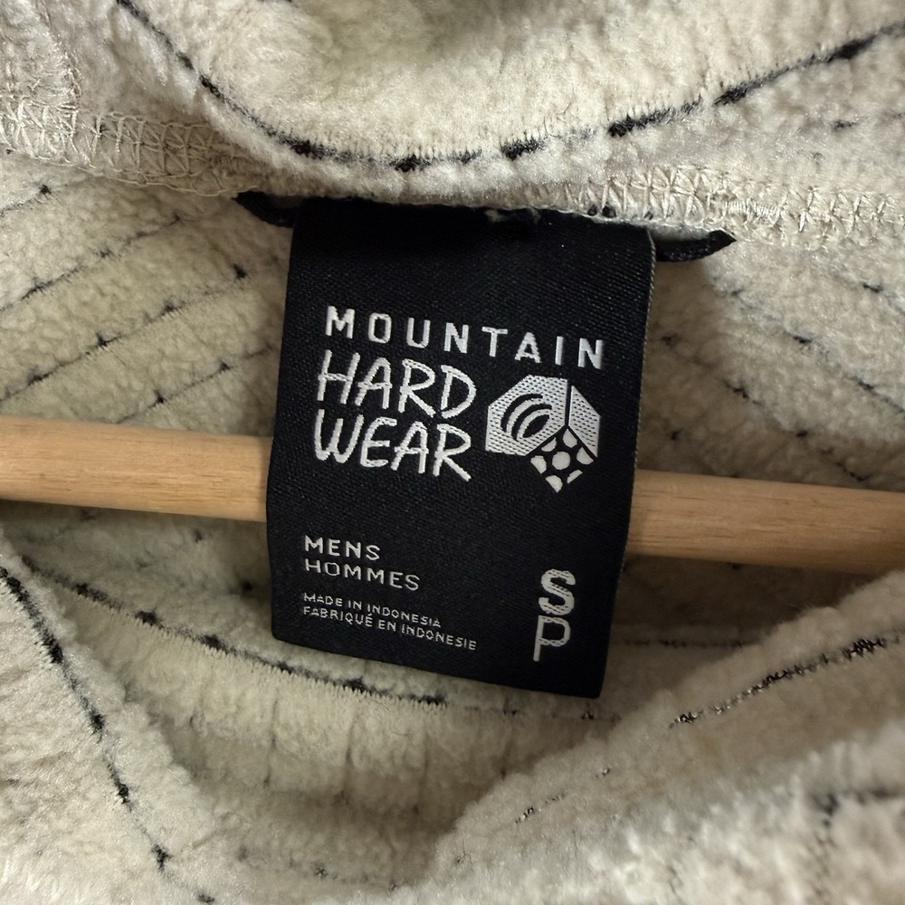 Mountain Hardwear Men's Summit Grid Big Fossil Grid Hoodie Size Small Jacket - Picture 6 of 10